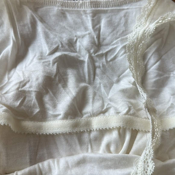 NWT Mudd Girls Cream Tank Top, Size 14 - Picture 6 of 9